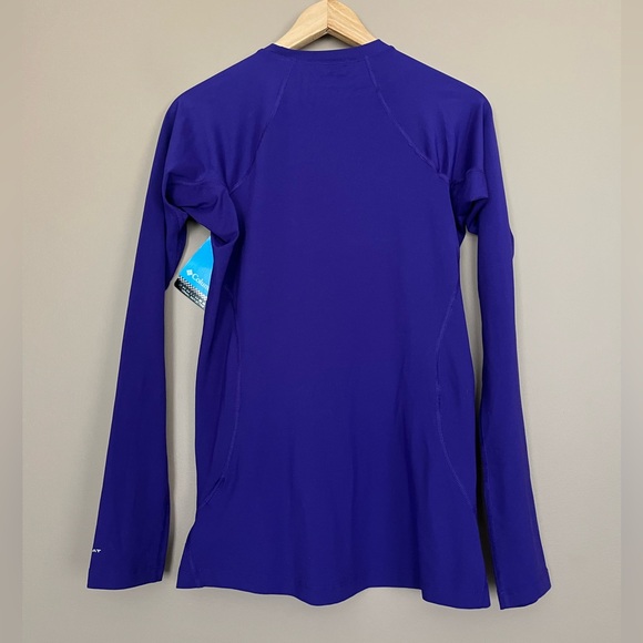{Columbia} Omni-Heat Midweight Long Sleeve Thermal Reflective Top in Purple - Picture 7 of 15